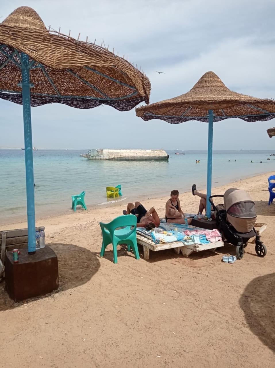 Apartamento Marina Sky Hurghada Exterior foto